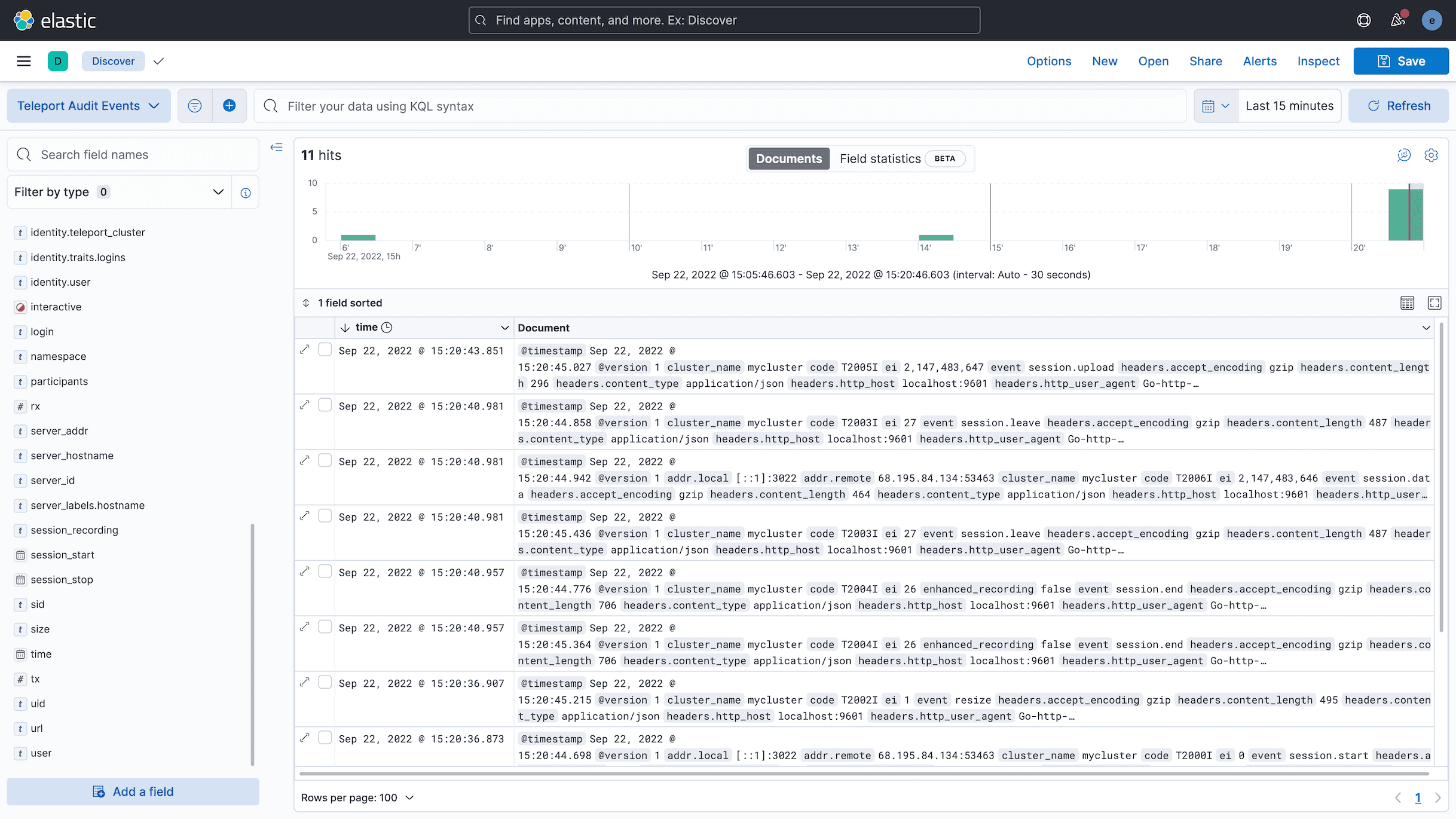 Creating a data view